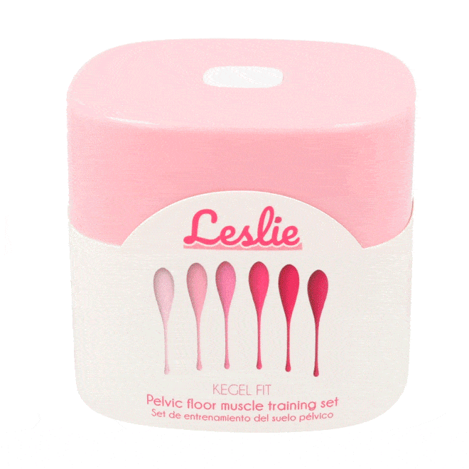 LESLIE - KEGEL FIT PELVIC MUSCLE TRAINING SET 6 WEIGHTS